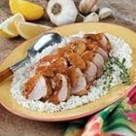 Pork Tenderloin with Mushrooms