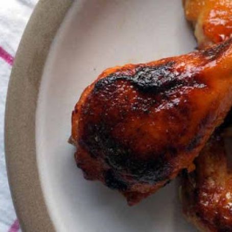 Baked Sticky Honey and Sriracha Chicken