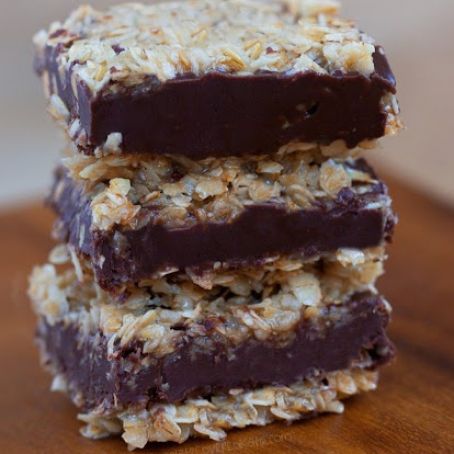 Oatmeal Chocolate Fudge Bars