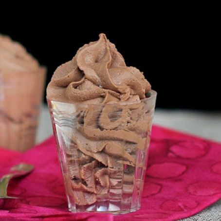 Healthy Chocolate Frosting (or chocolate mousse!)