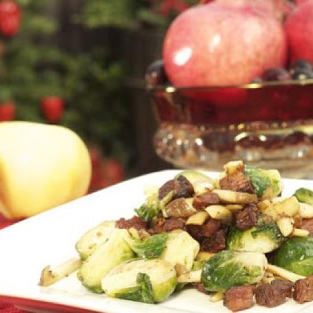 Brussel Sprouts with Pancetta