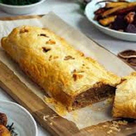 Giant Sausage Roll - Vegan