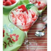 Raspberry Cream Fool Parfaits