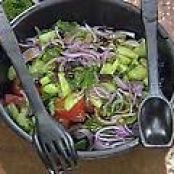 Summery Tomato and Cucumber Salad