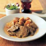 Savory Braised- Pork Supper