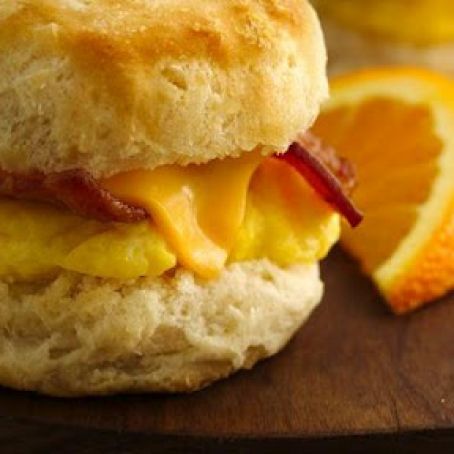 Mini Biscuit Breakfast Sandwiches