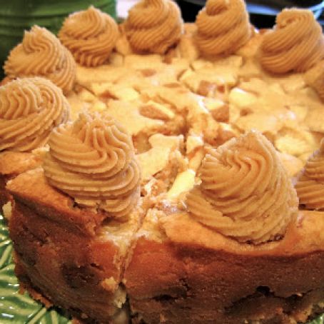 White Chocolate Peanut Butter Cheesecake