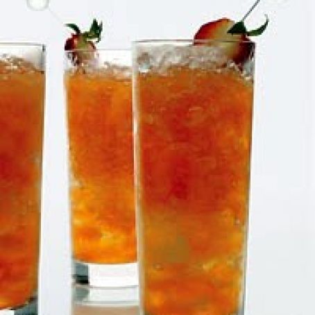 Strawberry-Lemon Mojitos