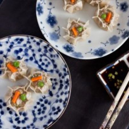 Steamed Pork Dumplings (Siu Mai)