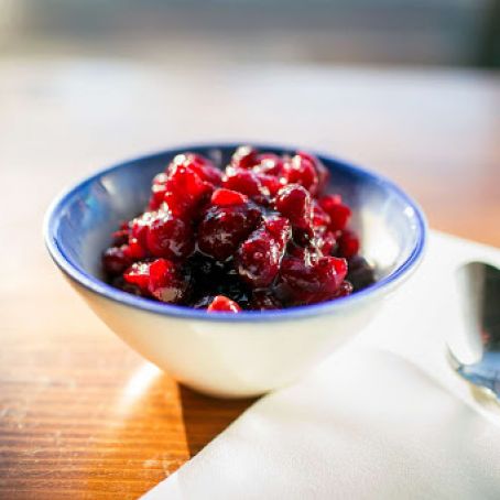 Cranberry Sauce With Pinot Noir