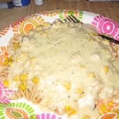 Chicken Mushrooms and Noodles