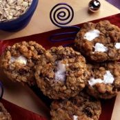 Mocha Rocky Road Oatmeal Cookies