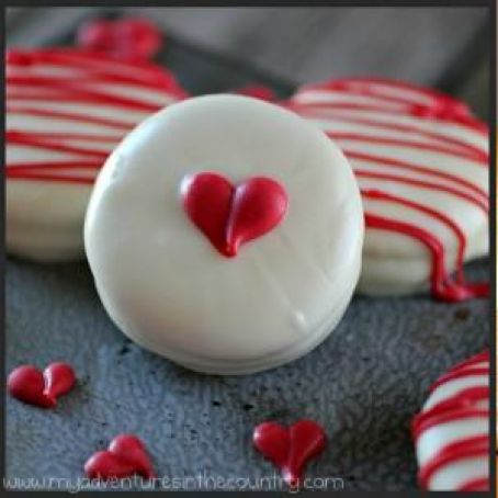 White Chocolate Ritz Crackers for Valentine’s Day