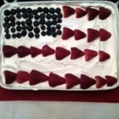 Flag Cake