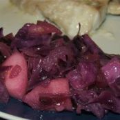 Braised Red Cabbage and Apples