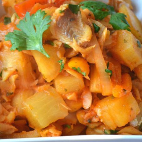 Bacalao Guisado (Stewed Cod Fish)