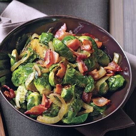 Sides (Black Forest Brussel Sprouts)