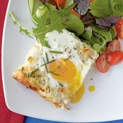 Rösti Casserole with Baked Eggs