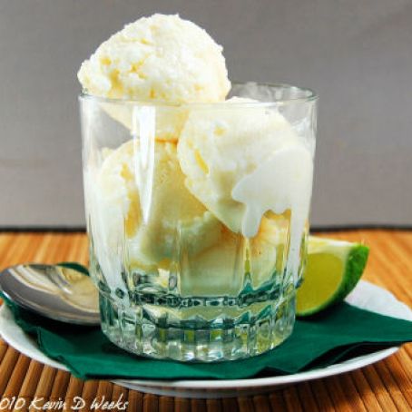 Key Lime Sherbet