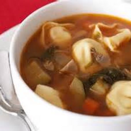 Tortellini and Vegetable Soup