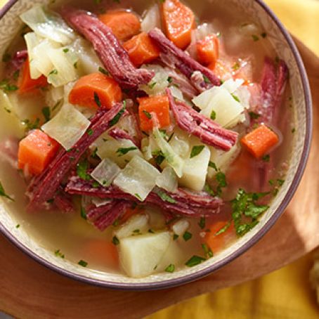 Corned Beef & Cabbage Stew