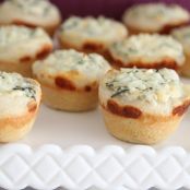 Baked Spinach Dip Mini Bread Bowls