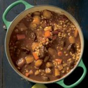 Beef, Barley and Root Vegetable Stew