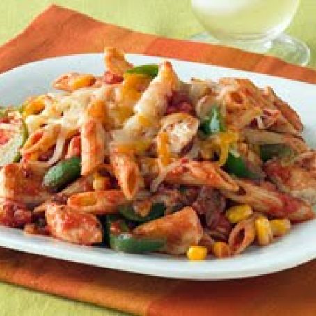 Cheesy Chicken & Salsa Skillet