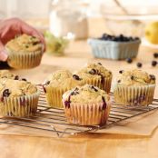 Blueberry Lemon Zucchini Muffins