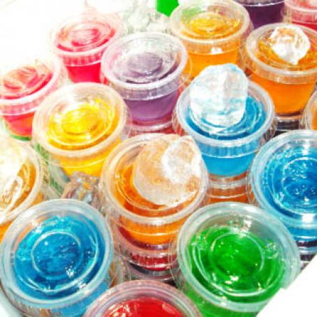 happy birthday jello shots