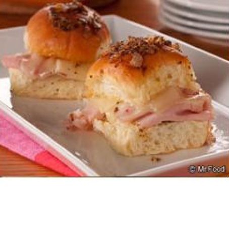 Baked Ham & Swiss Sliders