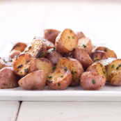 Braised Red Potatoes with Lemon and Chives