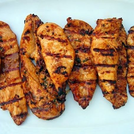 Asian Grilled Chicken Recipe - DF