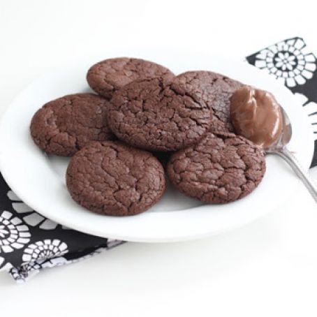 Chocolate Nutella Cookies