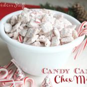 Candy Cane Muddy Buddies