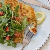Flounder Milanese with Arugula and Tomatoes Skinnytaste