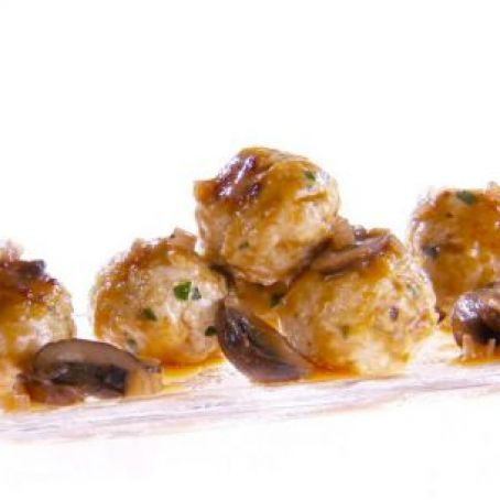 Chicken Marsala Meatballs