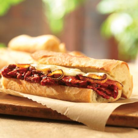 BUFFALO CHEESE STEAK SANDWICH