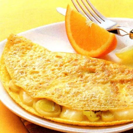 Leek 'N' Brie Omelet