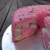 STRAWBERRY MILK WALDORF ANGEL FOOD CAKE