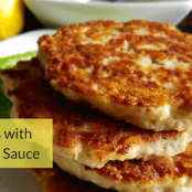 Tuna Cakes with Lemon Dijon Sauce