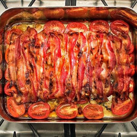 Roasted Tomato Confit with Bacon Fat