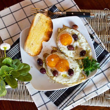 Eggs Fried In Olive Oil