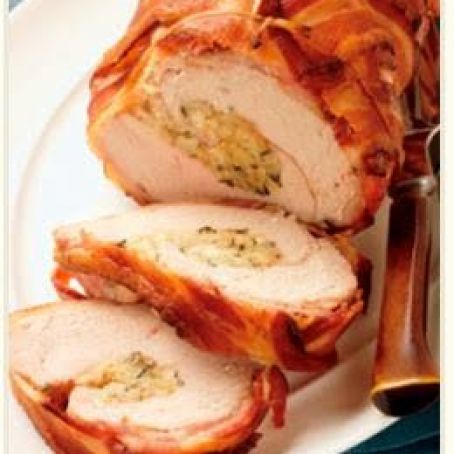Bacon-Wrapped Turkey Breast