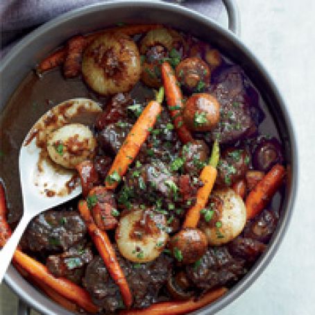 Beef Stew in Red Wine Sauce