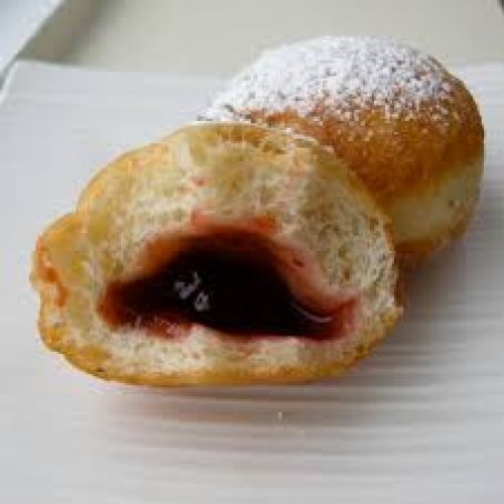 Raspberry Jam Bomboloni