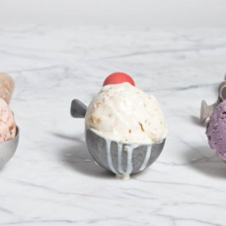 Strawberry Fudge Ice Cream