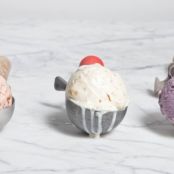 Strawberry Fudge Ice Cream