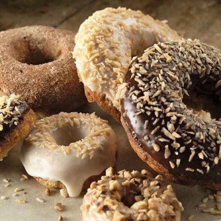 BAKED DOUGHNUTS THREE WAYS