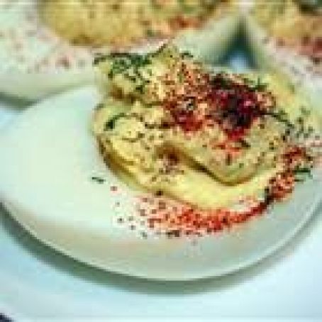 favorite topped deviled eggs